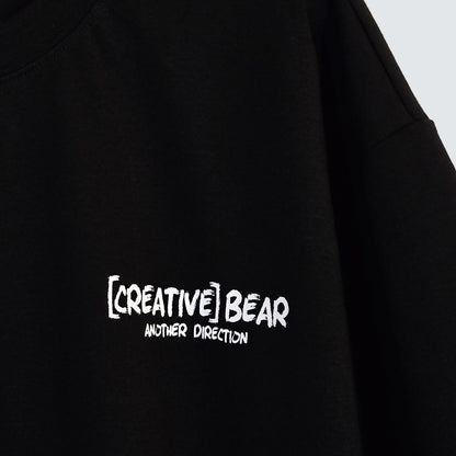 [CREATIVE BEAR] Graphic T-Shirt (UNISEX / WOMEN – OVERFIT)