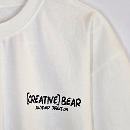 [CREATIVE BEAR] Graphic T-Shirt (UNISEX / WOMEN – OVERFIT)