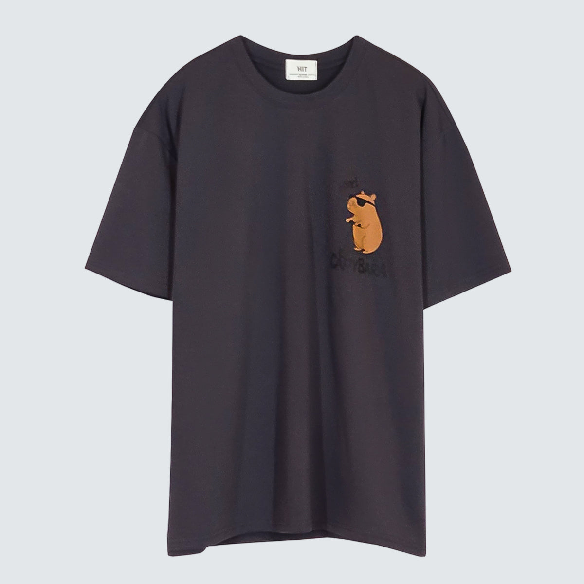 [HEY CAPYBARA] Graphic T-Shirt (UNISEX / WOMEN – OVERFIT)