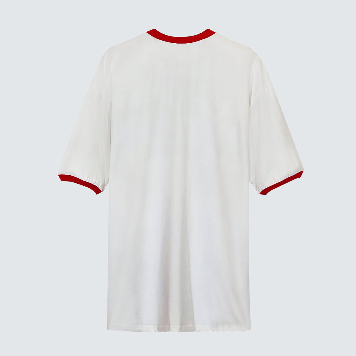 BUTTER Color-Band Graphic T-Shirt  (UNISEX / WOMEN – OVERFIT)