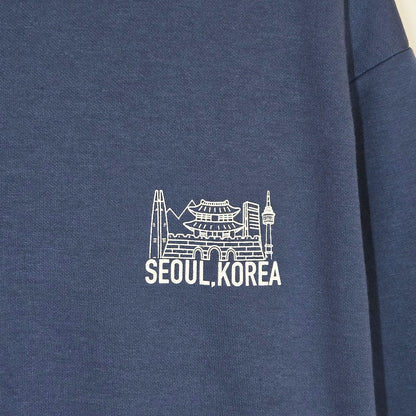 SEOUL, KOREA LANDMARK Graphic Tee (UNISEX / WOMEN – OVERFIT)