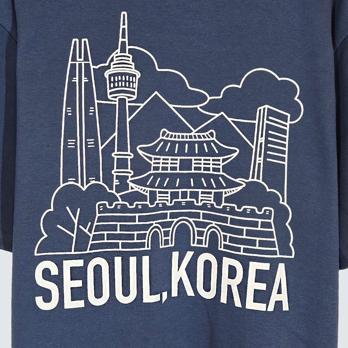 SEOUL, KOREA LANDMARK Graphic Tee (UNISEX / WOMEN – OVERFIT)