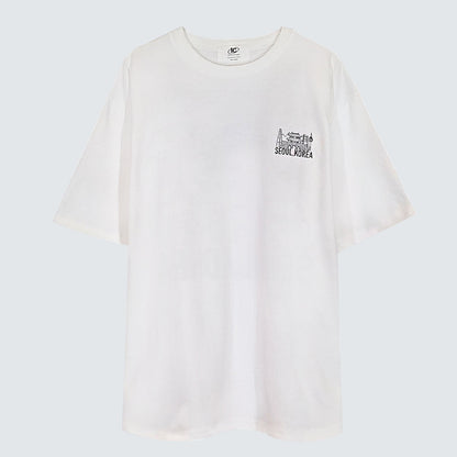 SEOUL, KOREA LANDMARK Graphic Tee (UNISEX / WOMEN – OVERFIT)