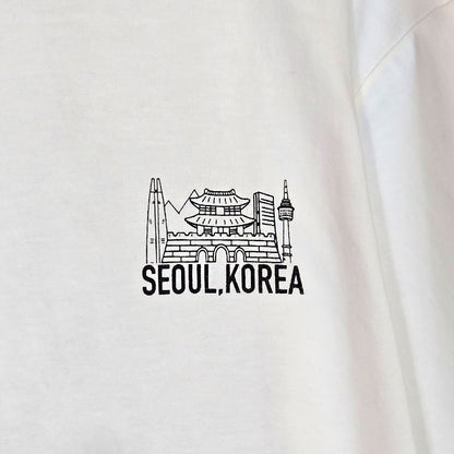 SEOUL, KOREA LANDMARK Graphic Tee (UNISEX / WOMEN – OVERFIT)