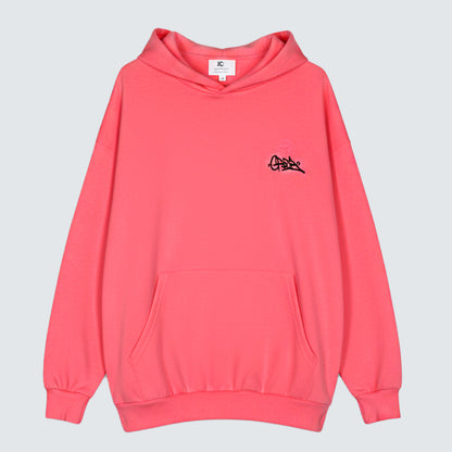 POWERCAT Hoodie — Graphic Street Cat Design  (UNISEX / WOMEN – OVERFIT)