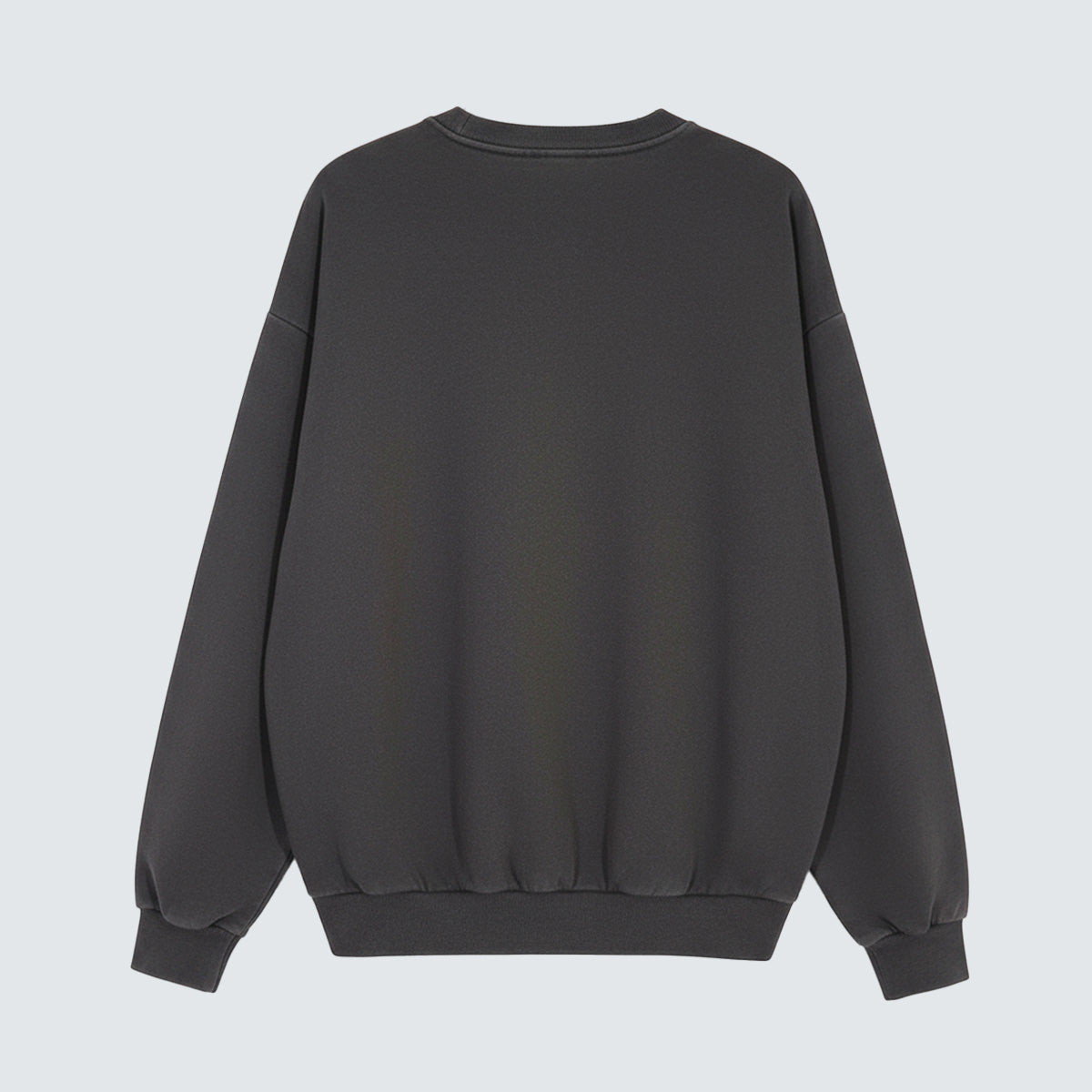 Pigment Dyed Circle Graphic Sweatshirt - Women One Size