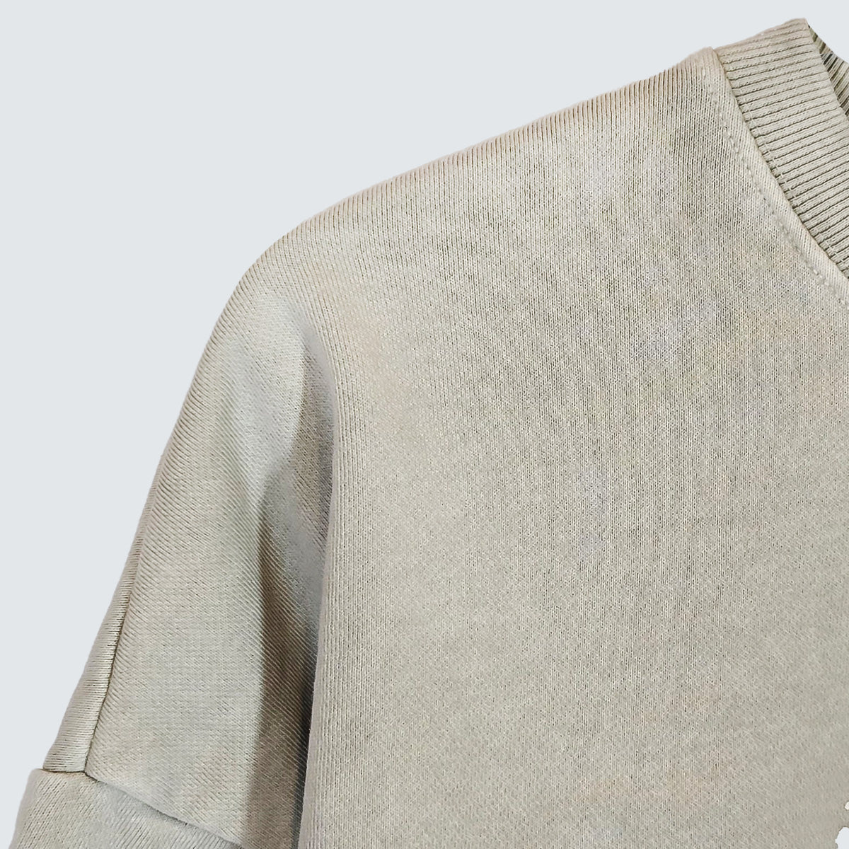 Pigment Dyed Circle Graphic Sweatshirt - Women One Size