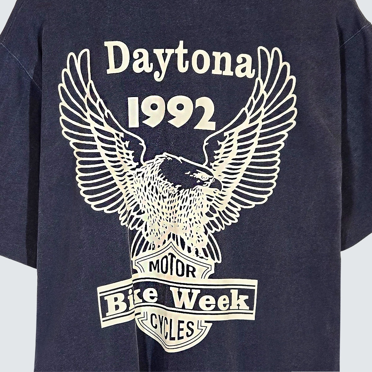Daytona 1992 Eagle Graphic Tee ( Pigment Dyed ) – Women One Size