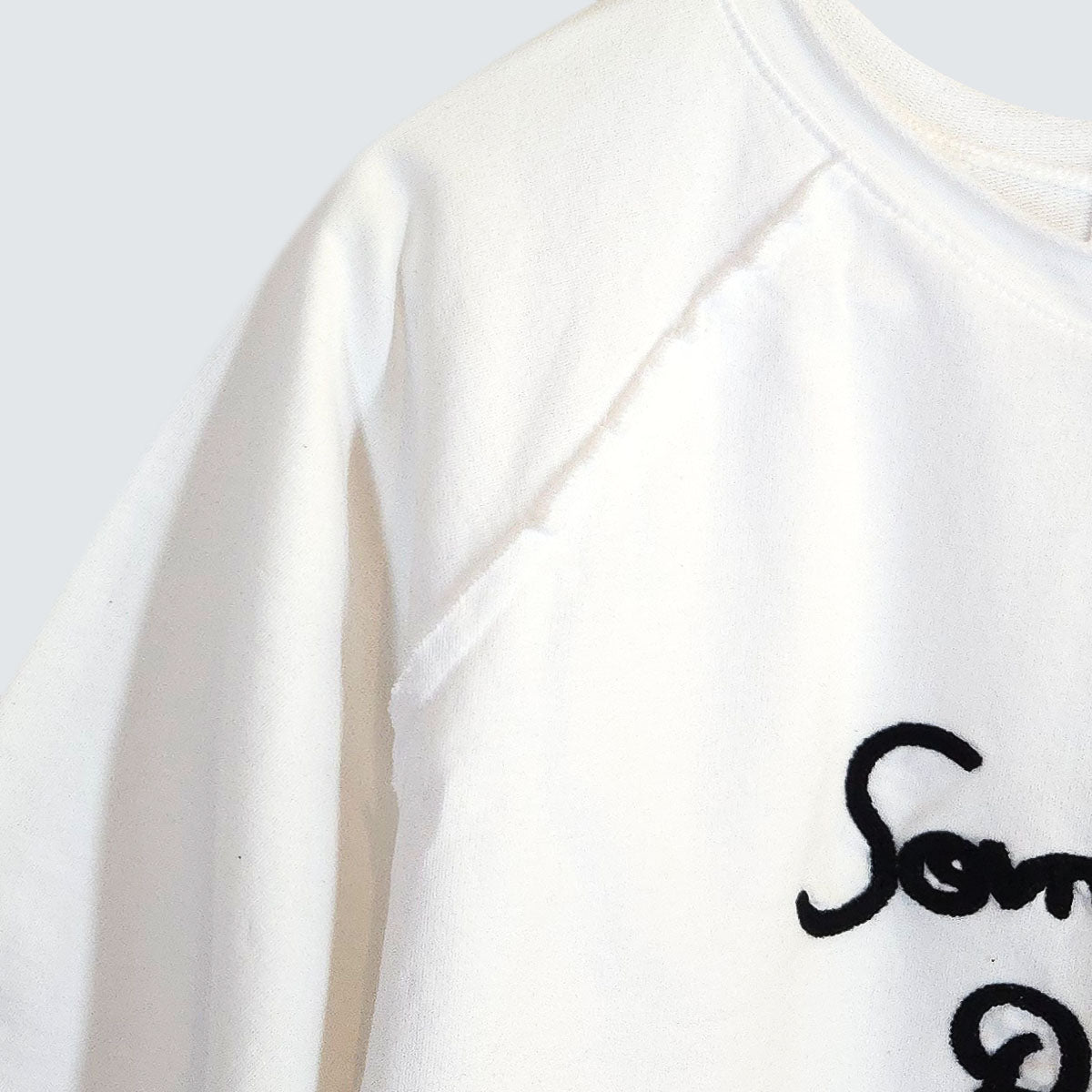 Somewhere Better Embroidered 7/10 Sleeve Sweatshirt – Women One Size